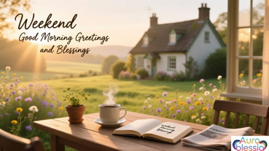 Weekend Good Morning Greetings and Blessings