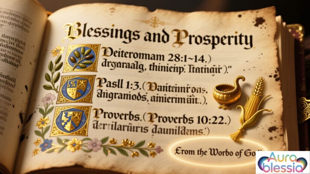 Bible Verses About Blessings and Prosperity