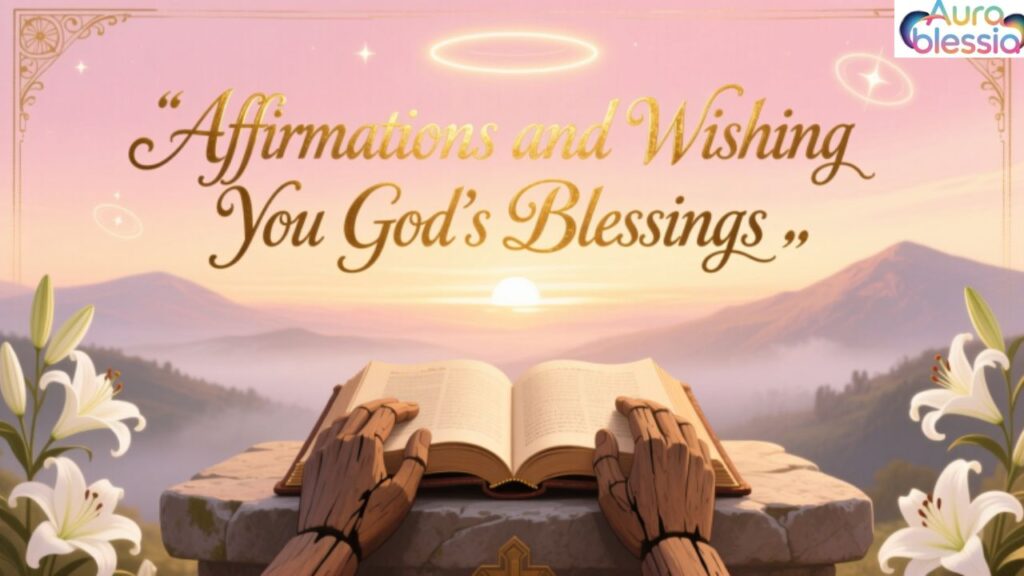 Affirmations and Wishing You God’s Blessings Verses