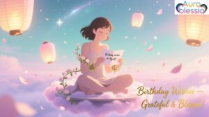 Birthday Wishes to Myself – Grateful & Blessed