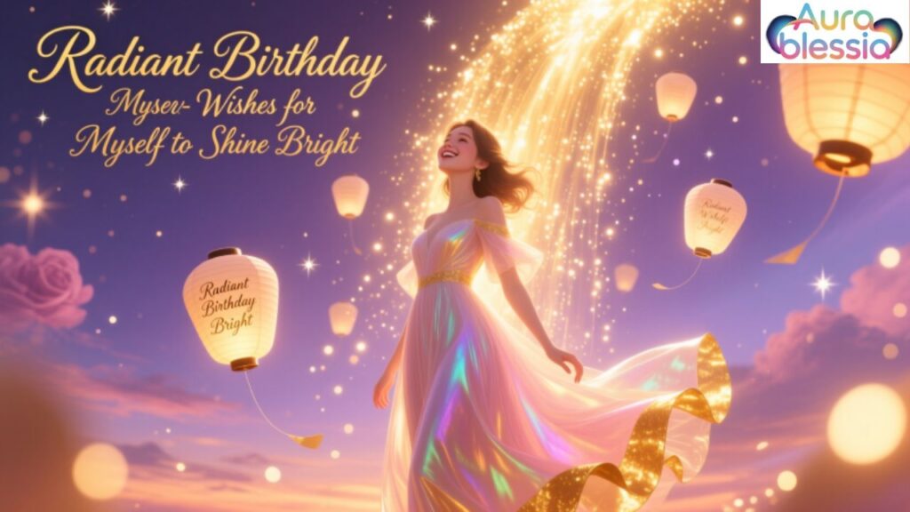 Radiant Birthday Wishes for Myself to Shine Bright