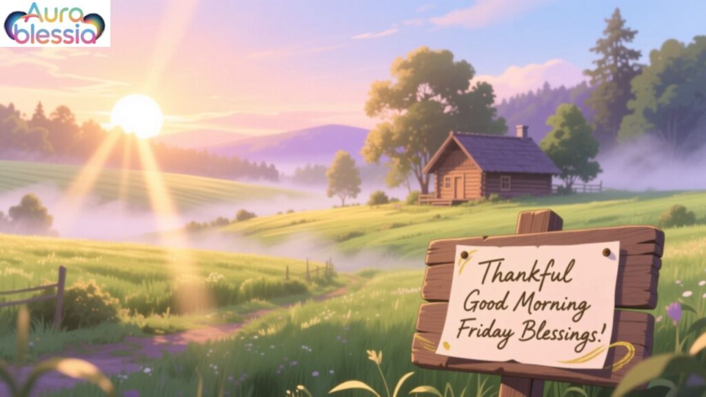 Positive Thankful Good Morning Friday Blessings