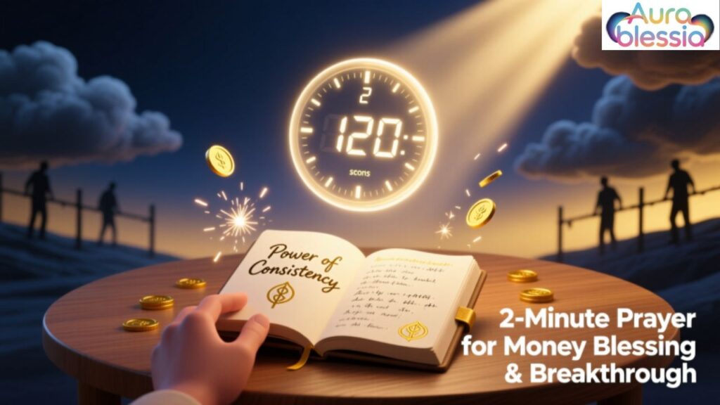 Power of Consistency in the 2-Minute Prayer for Money Blessing & Breakthrough