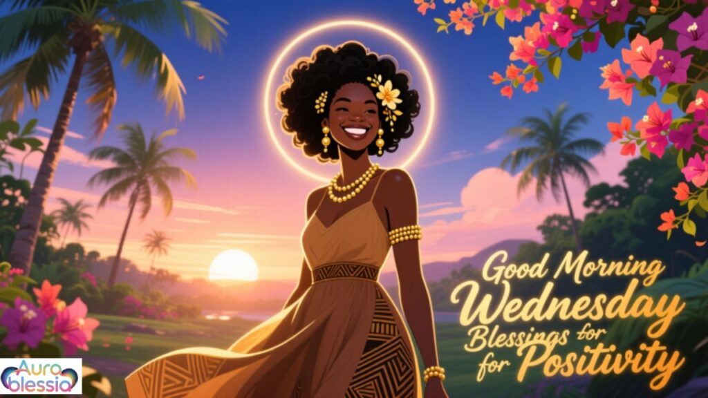 Good Morning African American Wednesday Blessings for Positivity