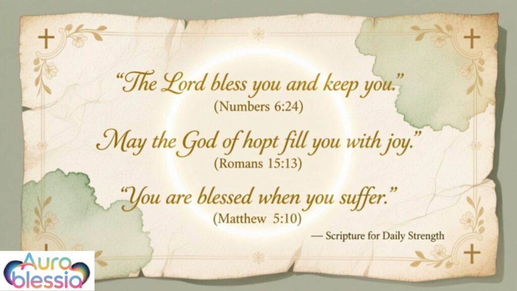 Short Bible Verses About Blessings for Quick Encouragement