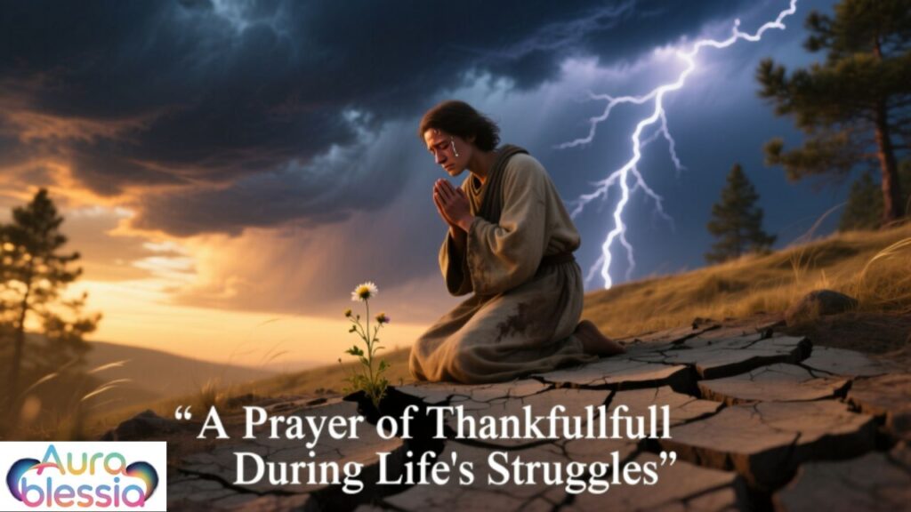 A Prayer of Thankfulness During Life’s Struggles