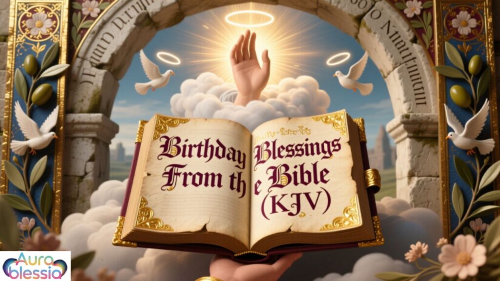 Birthday Blessings From the Bible (KJV) With Timeless Meaning