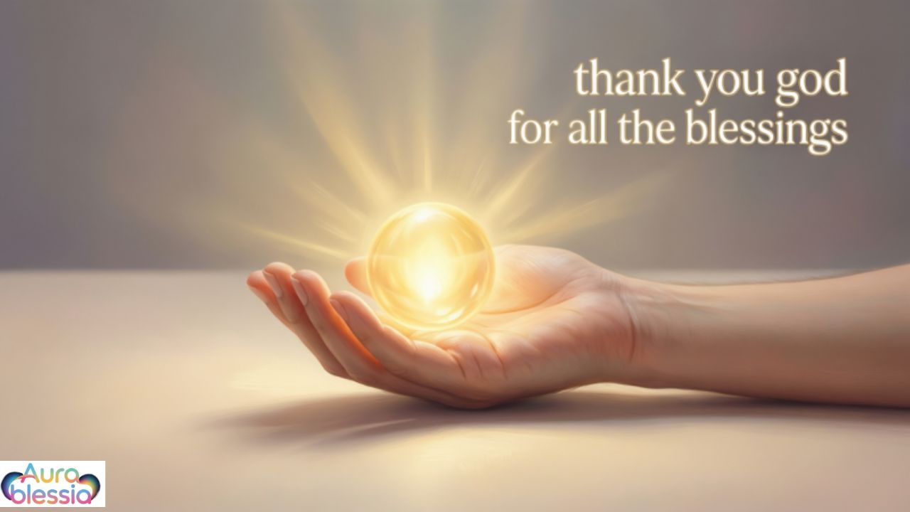 thank you god for all the blessings