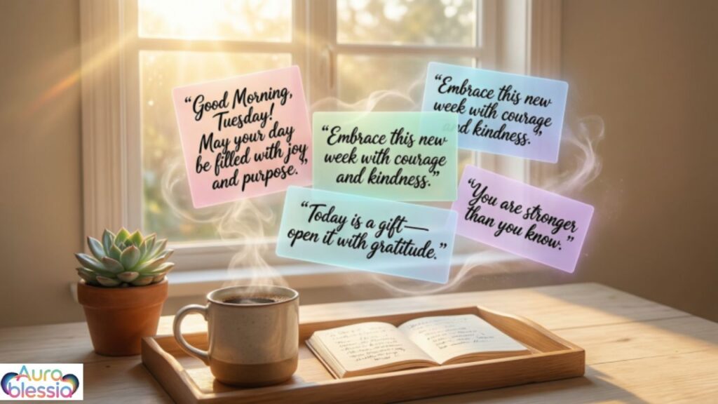 Inspirational Positive Good Morning Tuesday Blessings Quotes
