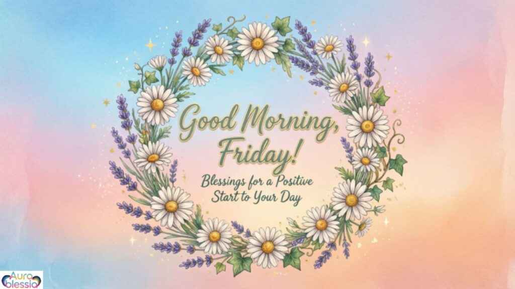 Good Morning Friday Blessings Quotes to Start Your Day Positively