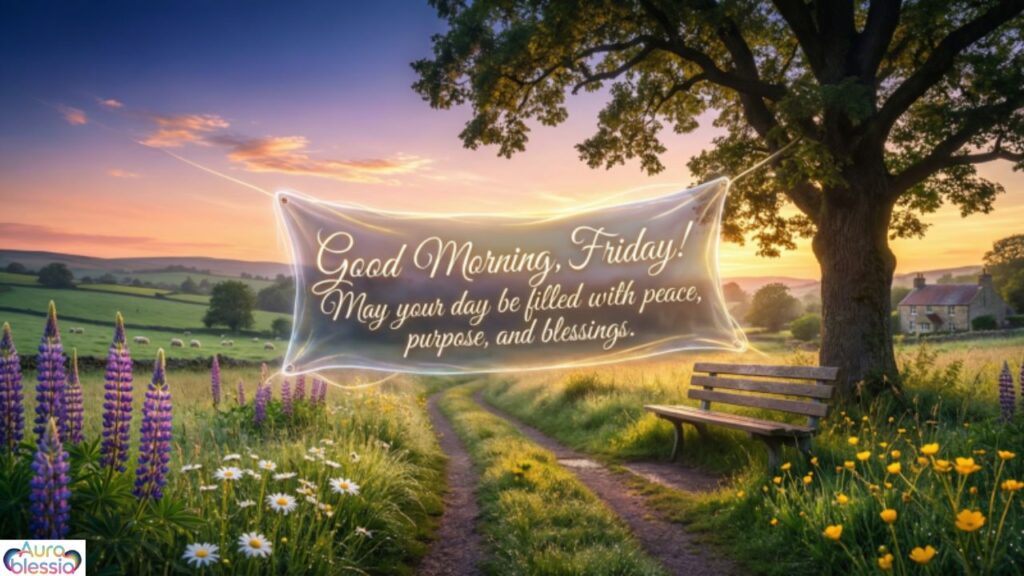 Inspirational Good Morning Friday Blessings Images and Quotes