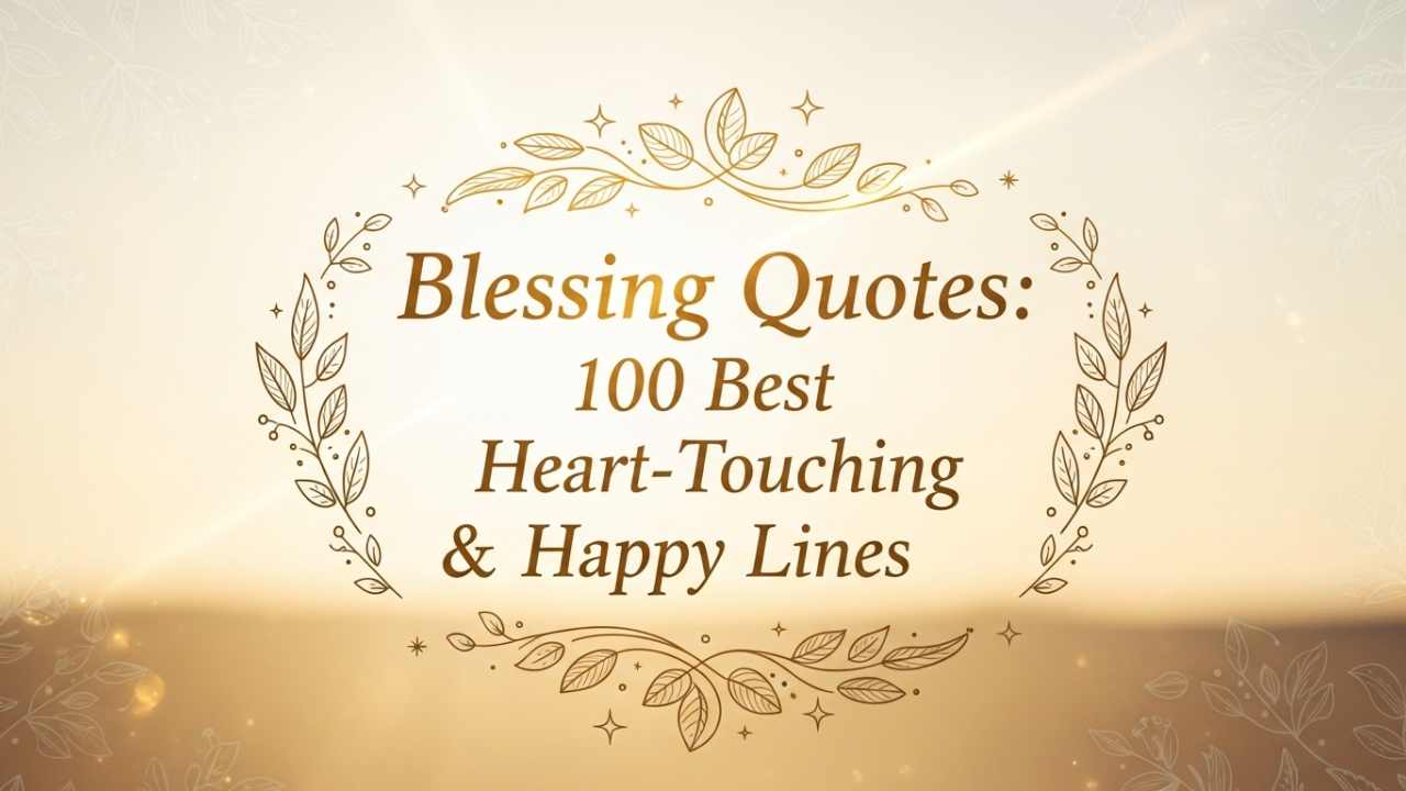 Blessing Quotes: 100 Best Heart-Touching & Happy Lines