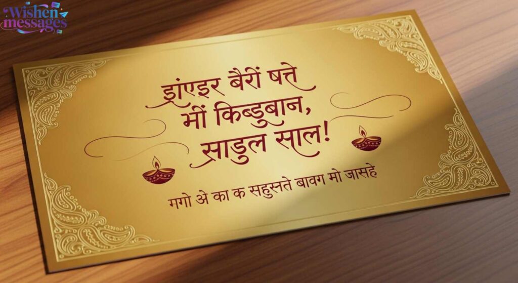 Short Blessing Birthday Wishes for Husband in Hindi