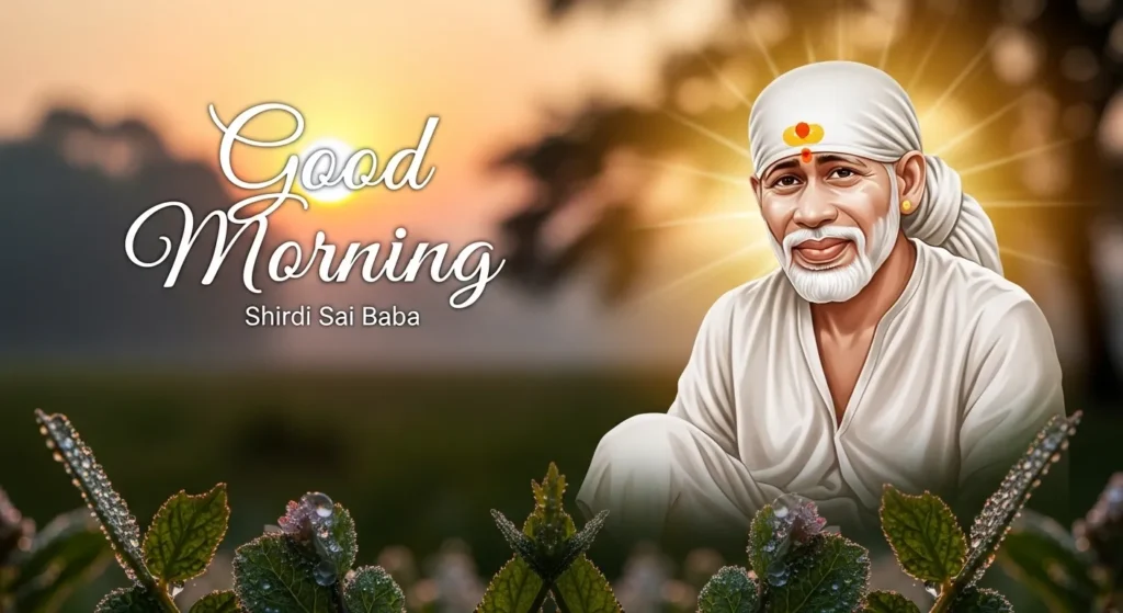  Shirdi Sai Baba Good Morning Images for Daily Devotion
