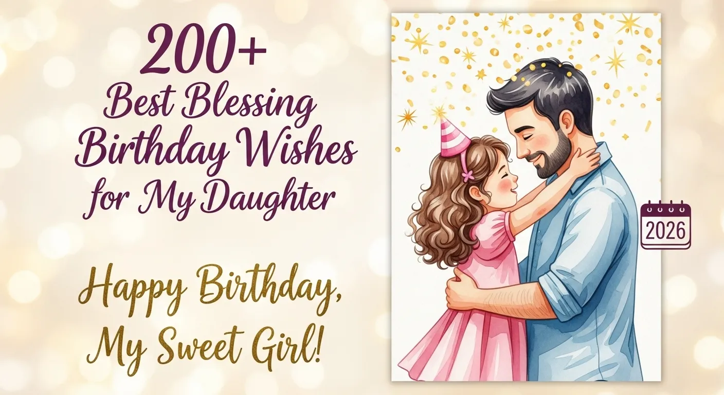 200+ Best Blessing Birthday Wishes for My Daughter in 2026
