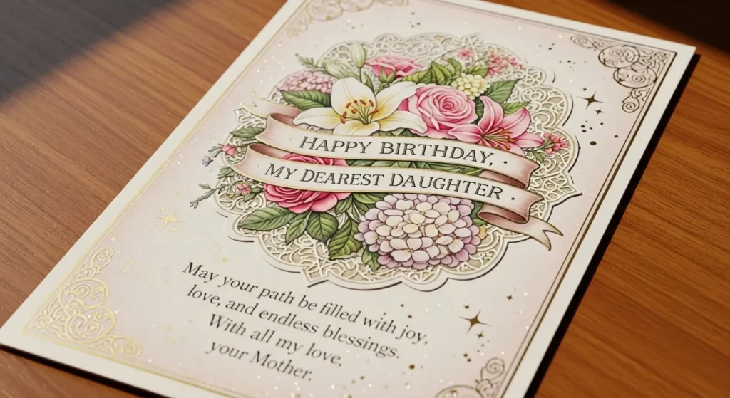 Blessing Birthday Wishes for My Daughter from Mother
