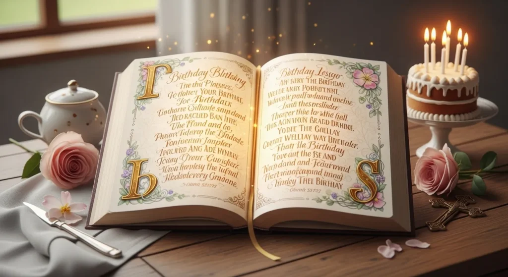 Personal Birthday Blessing Scriptures