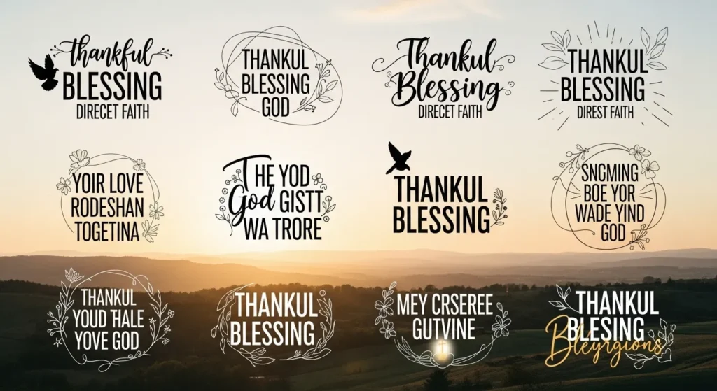 Thankful Blessing Quotes for God to Express Faith