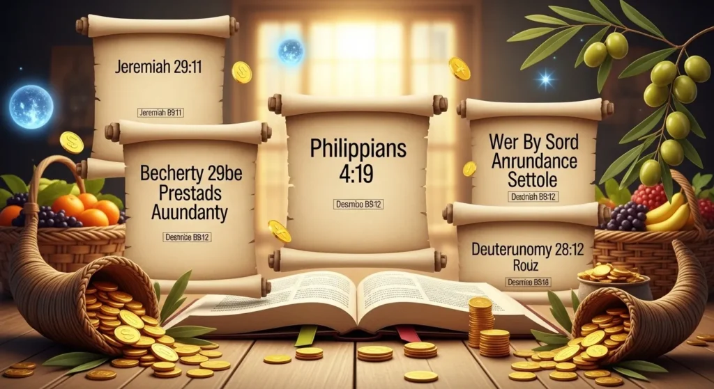 Blessing Bible Verses on Prosperity and Abundance