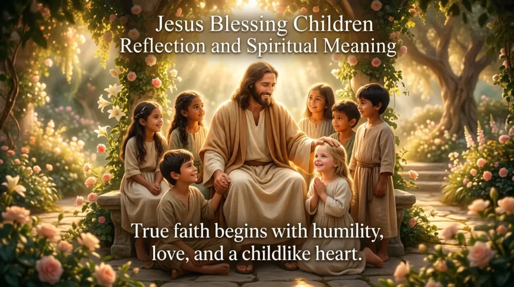 Jesus Blessing Children Reflection and Spiritual Meaning