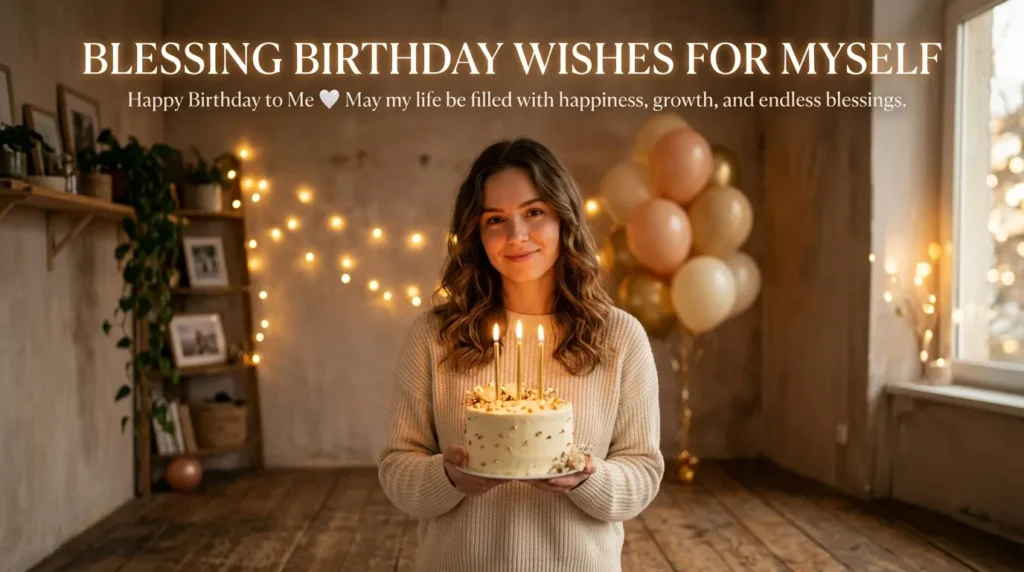 Blessing Birthday Wishes for Myself