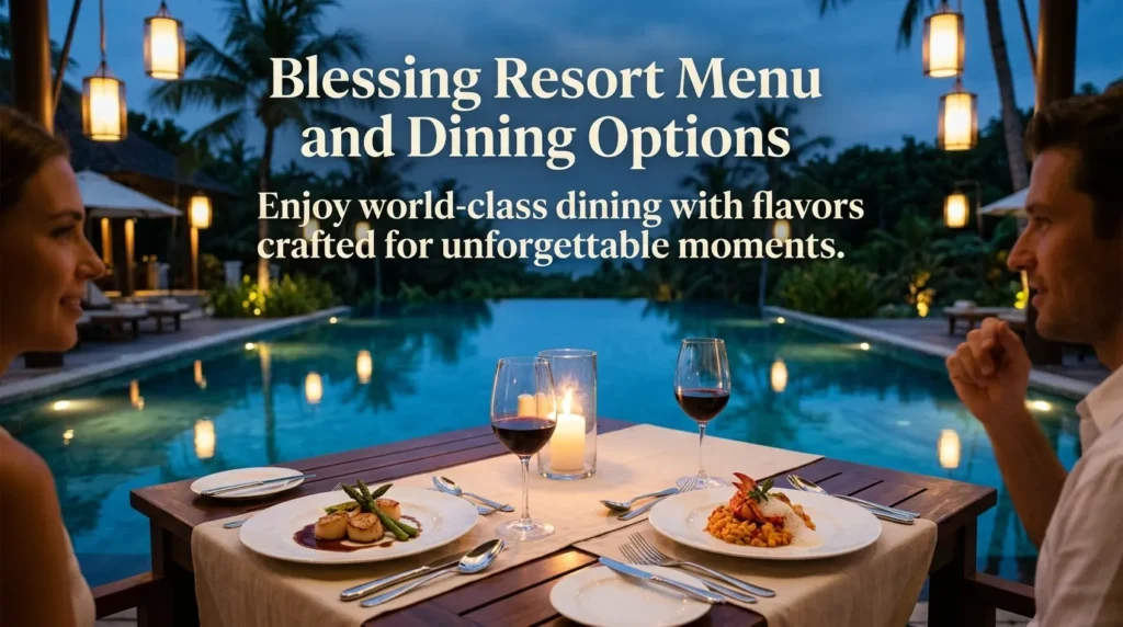 Blessing Resort Menu and Dining Options