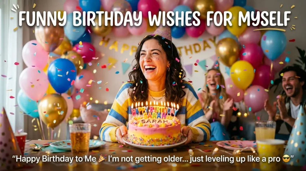 Funny Birthday Wishes for Myself