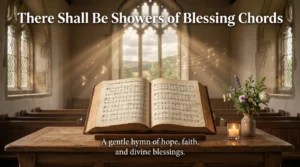 there shall be showers of blessing chords