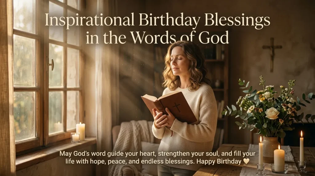 Inspirational Birthday Blessings in the Words of God