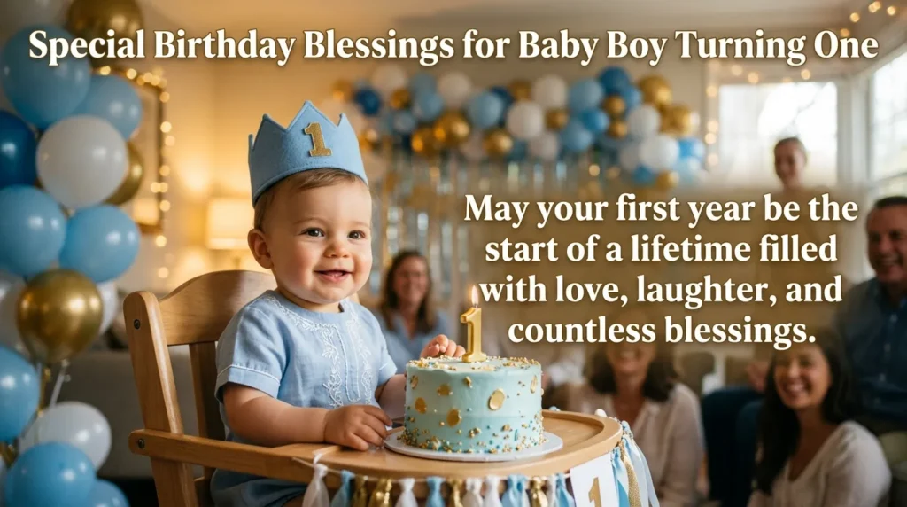 Special Birthday Blessings for Baby Boy Turning One