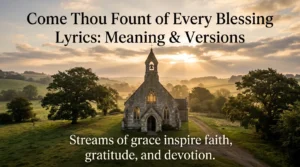 Come Thou Fount of Every Blessing Lyrics: Meaning & Versions 