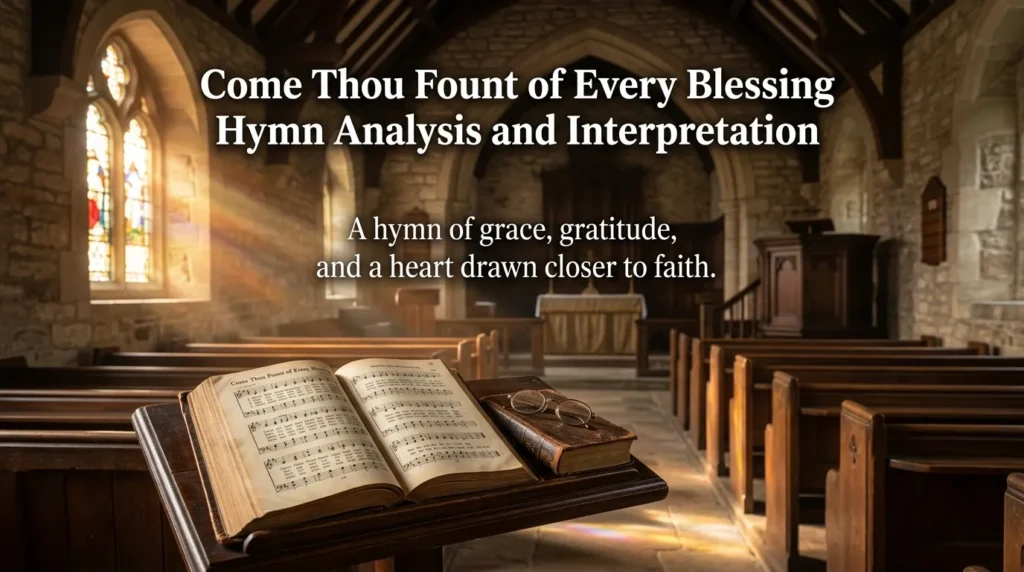Come Thou Fount of Every Blessing Lyrics: Meaning & Versions 