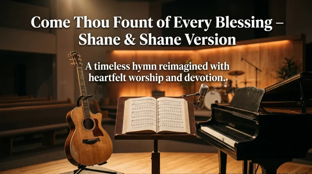 Come Thou Fount of Every Blessing Shane and Shane Version Lyrics