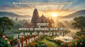 Blessing Good Morning God Images in Hindi 