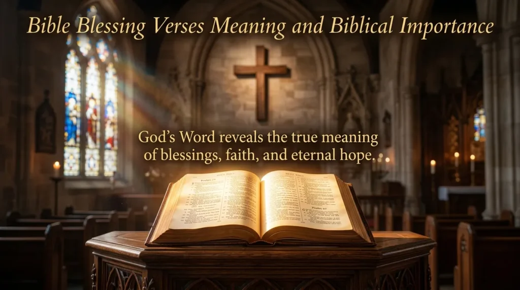 Bible Blessing Verses Meaning and Biblical Importance