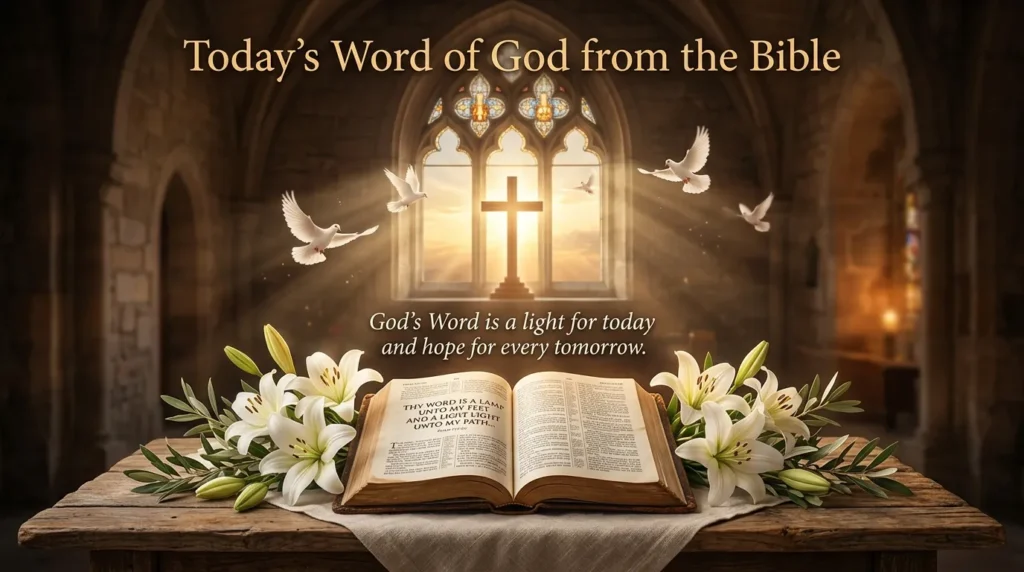 Today's Word of God from the Bible