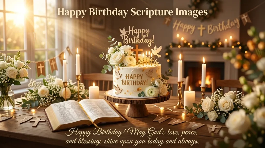 Happy Birthday Scripture Images