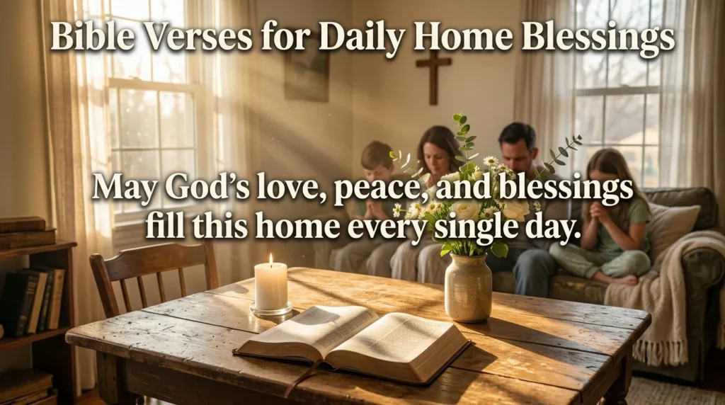 Bible Verses for Daily Home Blessings