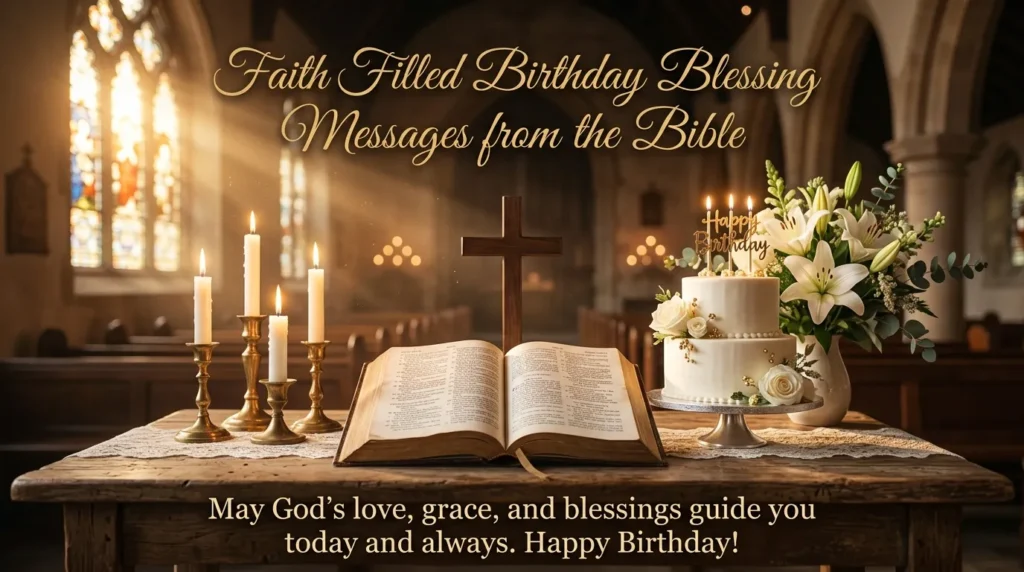Faith-Filled Birthday Blessing Messages from the Bible