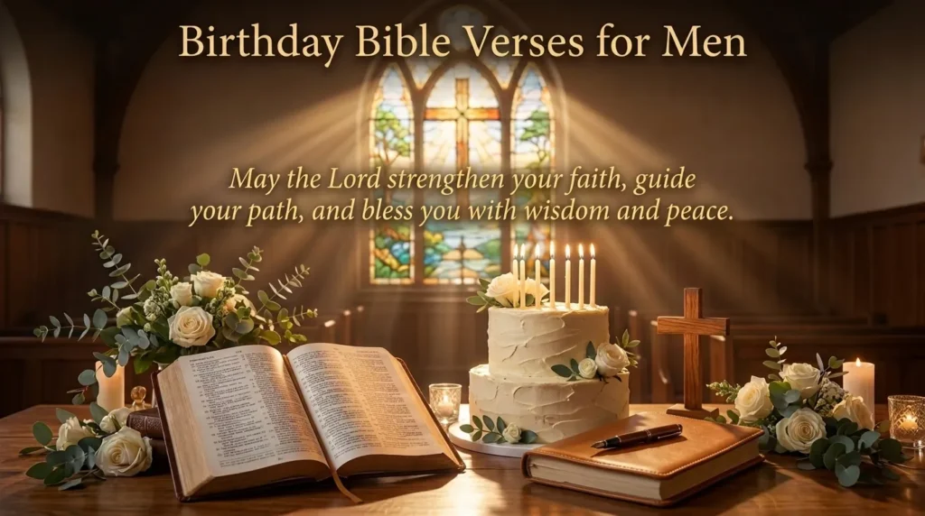 Birthday Bible Verses for Men