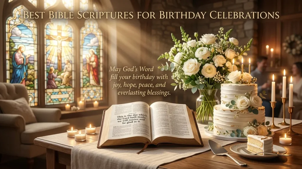 Best Bible Scriptures for Birthday Celebrations