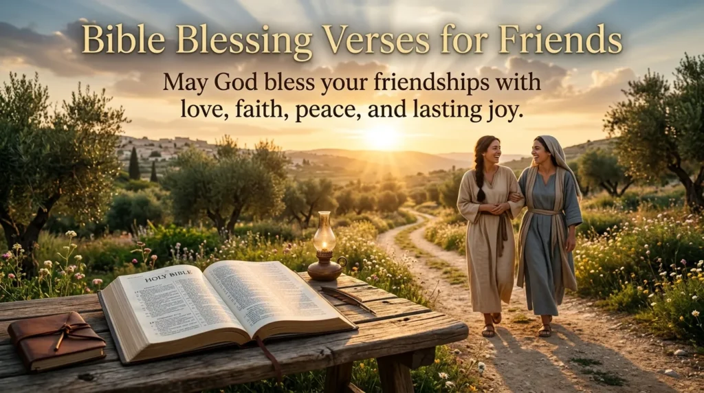 Bible Blessing Verses for Friends