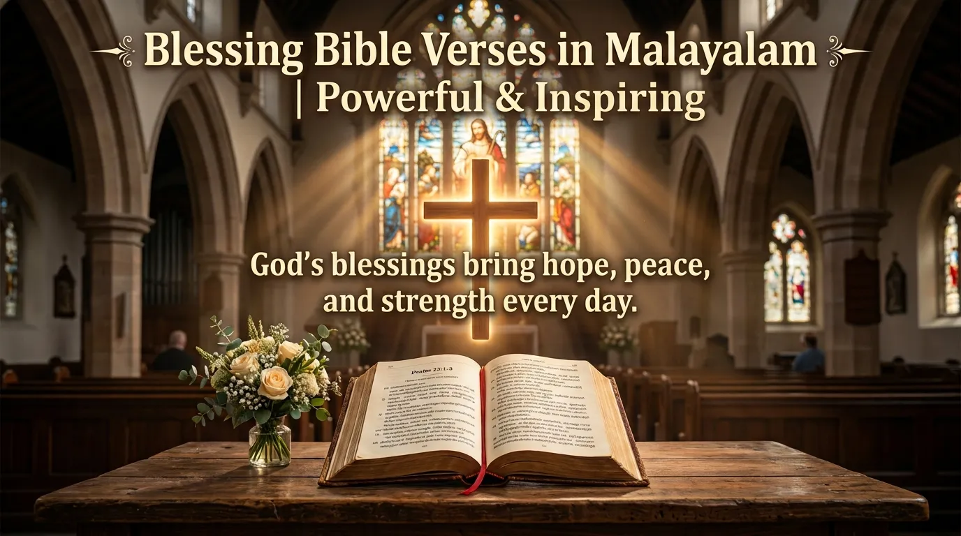 Blessing Bible Verses in Malayalam