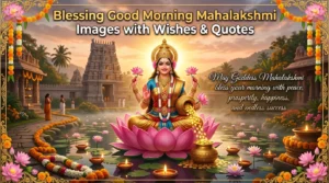 Blessing Good Morning Mahalakshmi Images