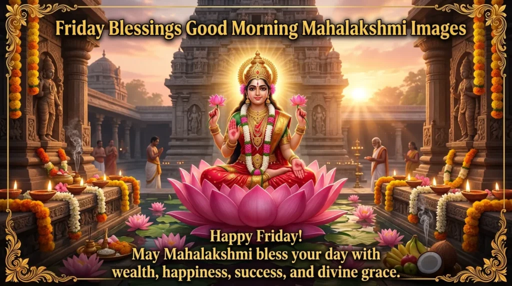 Friday Blessings Good Morning Mahalakshmi Images