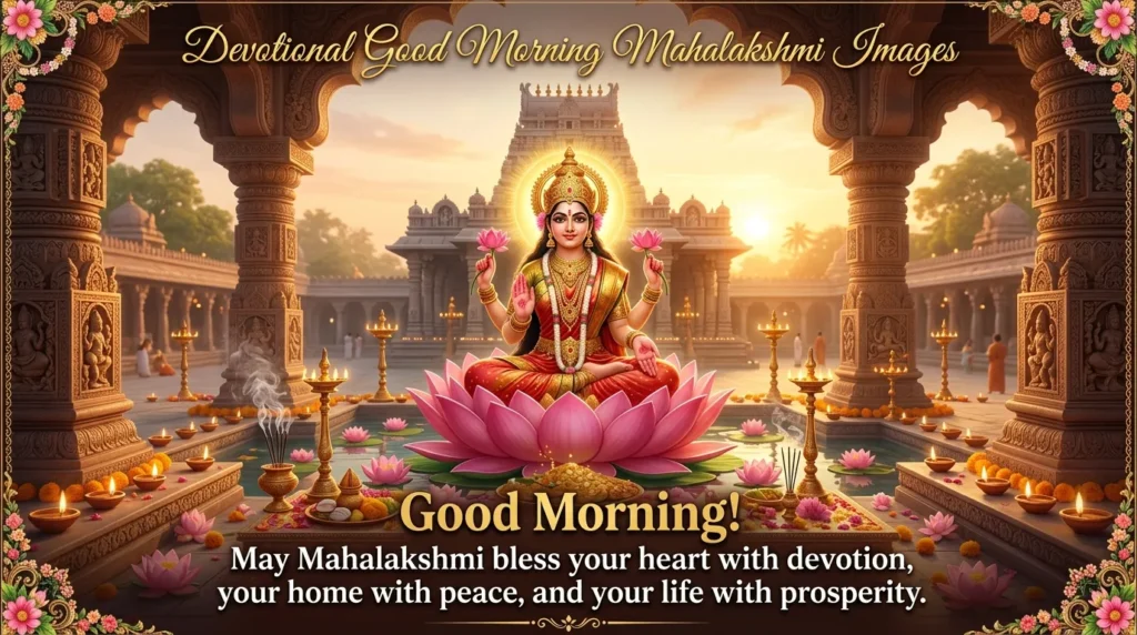 Devotional Good Morning Mahalakshmi Images