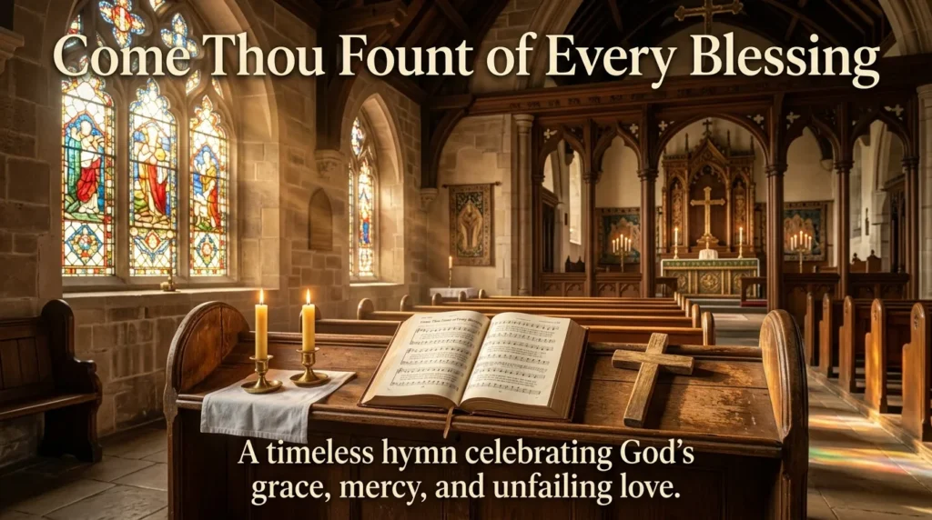 Come Thou Fount of Every Blessing Lyrics