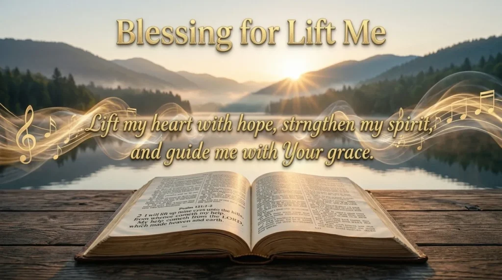 Blessing for Lift Me Lyrics
