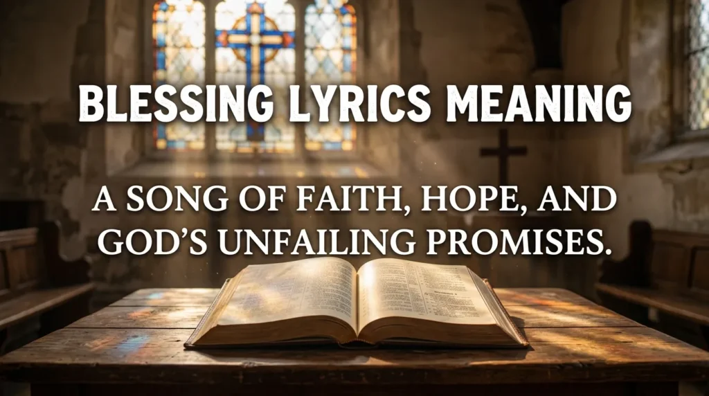 Blessing Lyrics Meaning