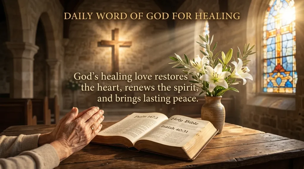 Daily Word of God for Healing